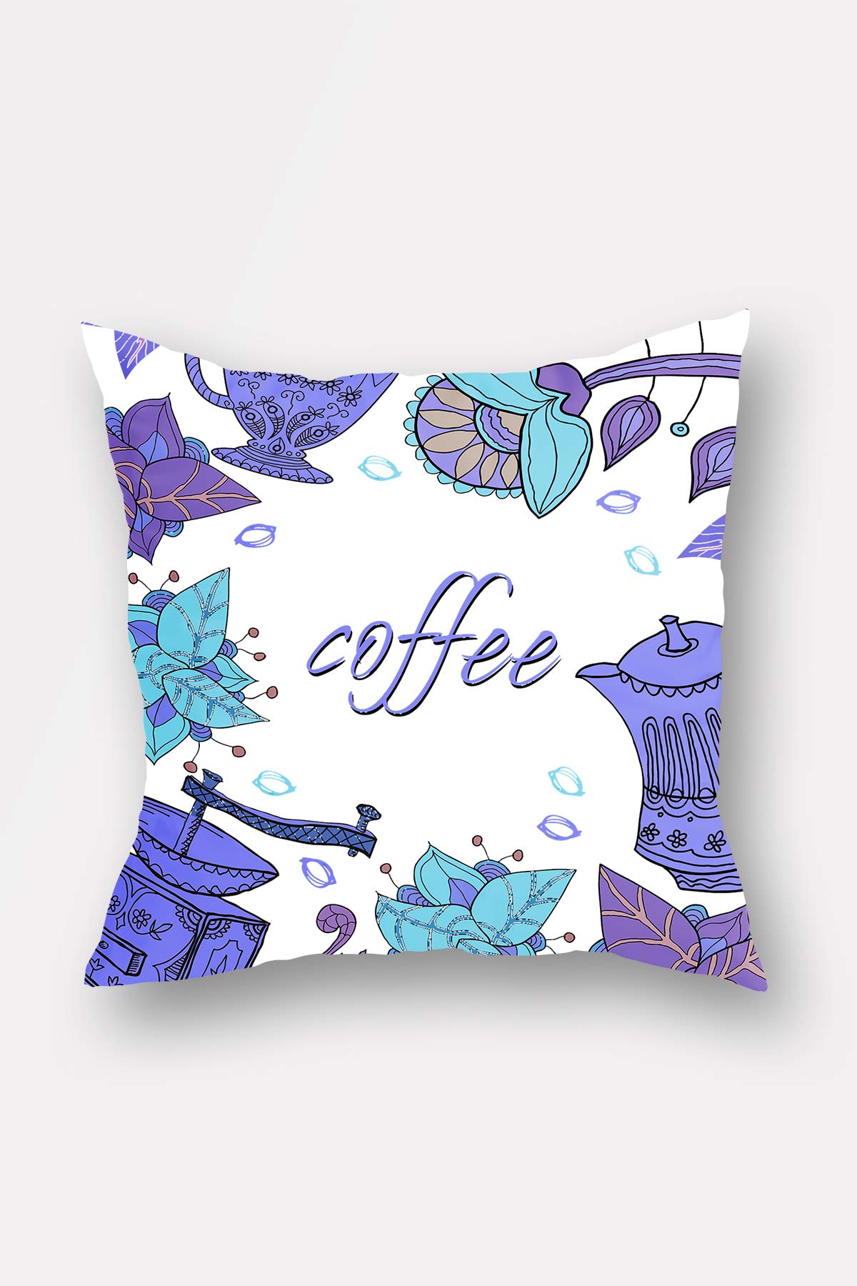 Lulu Home Pillowcase, Multi-Colour, 45 x 45 cm