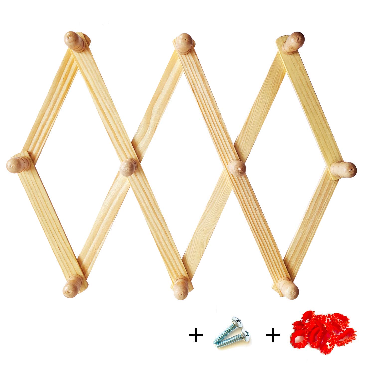 Best Accordian Style Hat And Coat Rack