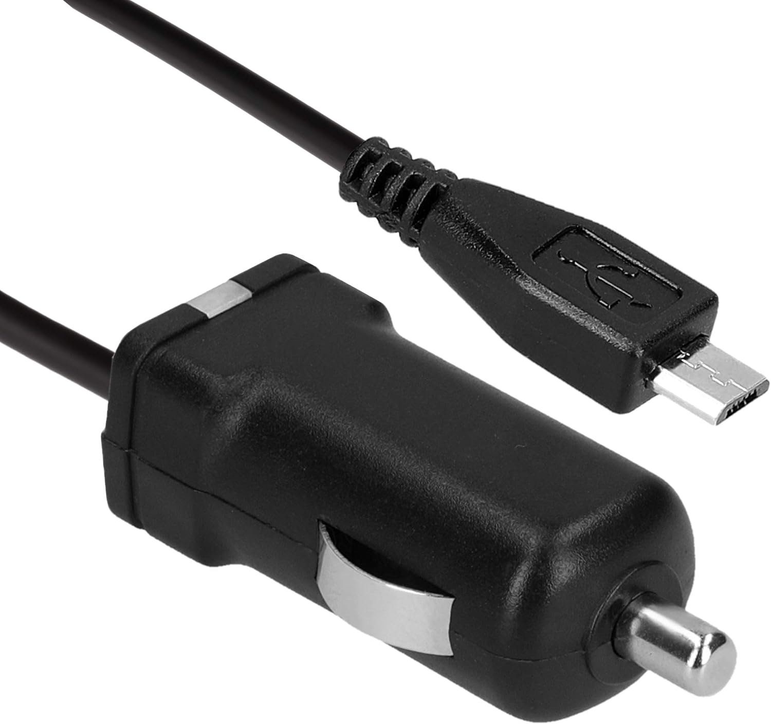 mumbi car charger cable for Samsung galaxy A3 (2015)/A5 (2015)/A7/alpha car charger, black, KFZ Ladekabel Galaxy A Reihe