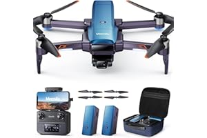 Veeniix Drones with Camera for Adults 4K, Gimbal & EIS 4K/30FPS Professional Drone, 70Min Flight with 2 Batteries, 10000ft FPV Video Transmission, Integrated FAA Remote ID, Beginner Friendly