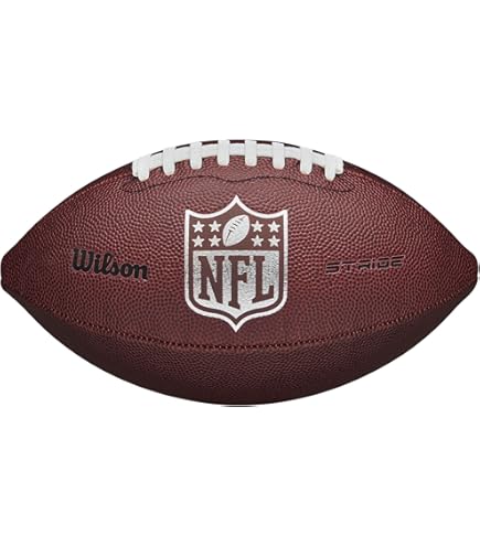 Wilson 公式フットボール サイズ4 WILSON NFL Stride Pro Eco Football - Brown, Official Size