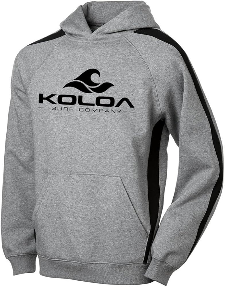 Koloa Classic Wave Logo Athletic Hoodies in Sizes XS-4XL