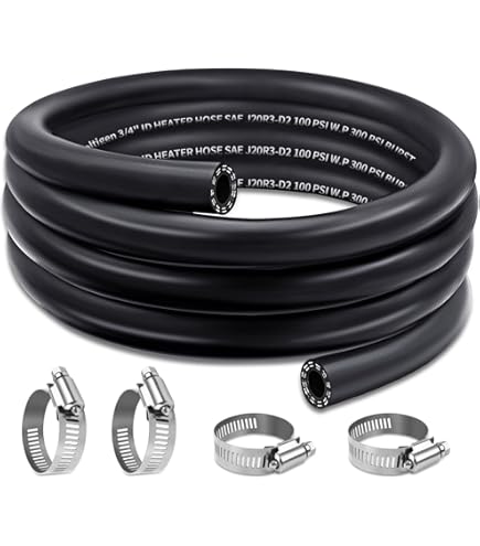 Amazon.com: Pegasus SR25.16-BLACK, Black Silicone Hose, 1.00