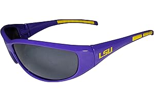 Siskiyou Sports NCAA LSU Tigers Wrap Sunglasses, Purple