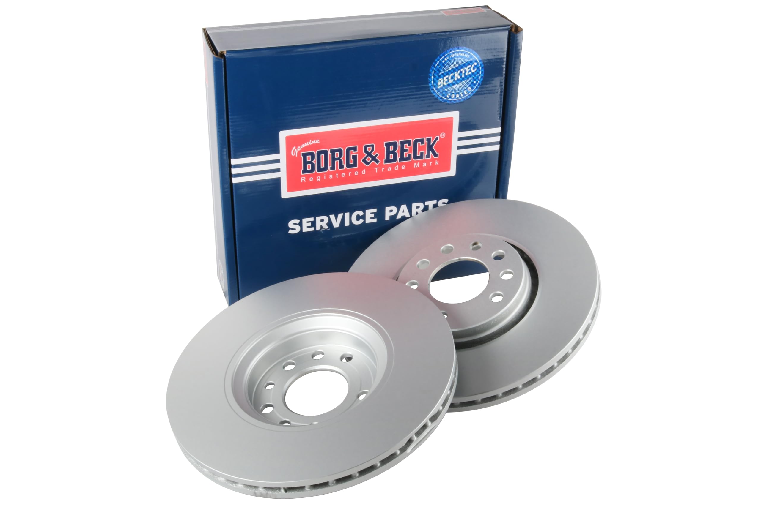 Borg & Beck BRAKE DISC PAIR Vauxhall Astra Zafira Turbo 0