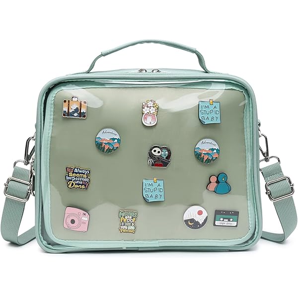 Mens Womens Oxford Ita Bag Pin Display Chest Pack Single