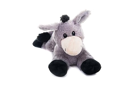 Habibi Plush Wärmetier Esel für die Mikrowelle