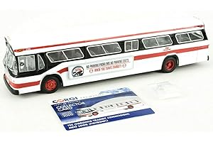 Corgi Toronto Transit Commission New Look Fishbowl 1:50 Die-Cast Bus US54323F