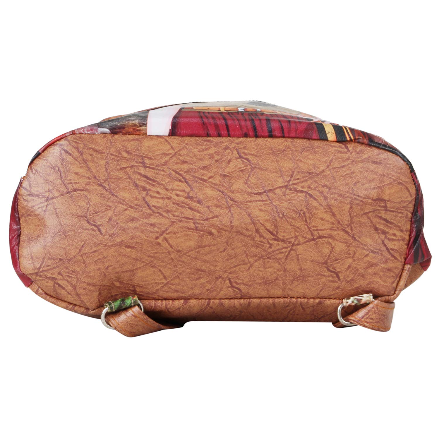 aadhunik libaas printed stylish office, tution, college & travelling backpacks for girls