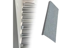 24 28 30 In Length Bull Nose Carpet Stair Tread Covers, Non-slip Bullnose Indoor Stair Rug With Edge Cover, Easy To Clean & R