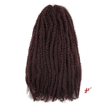 Amazon Com Braids Hair Crochet Ombre Afro Kinki Kanekalon