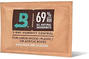 Boveda 69-Percentage RH Individually Over Wrapped 2-Way Humidity Control Pack, 60gm