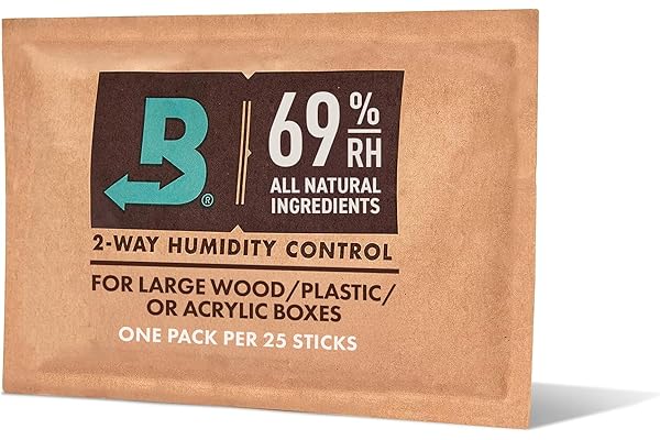 Boveda 69-Percentage RH Individually Over Wrapped 2-Way Humidity Control Pack, 60gm