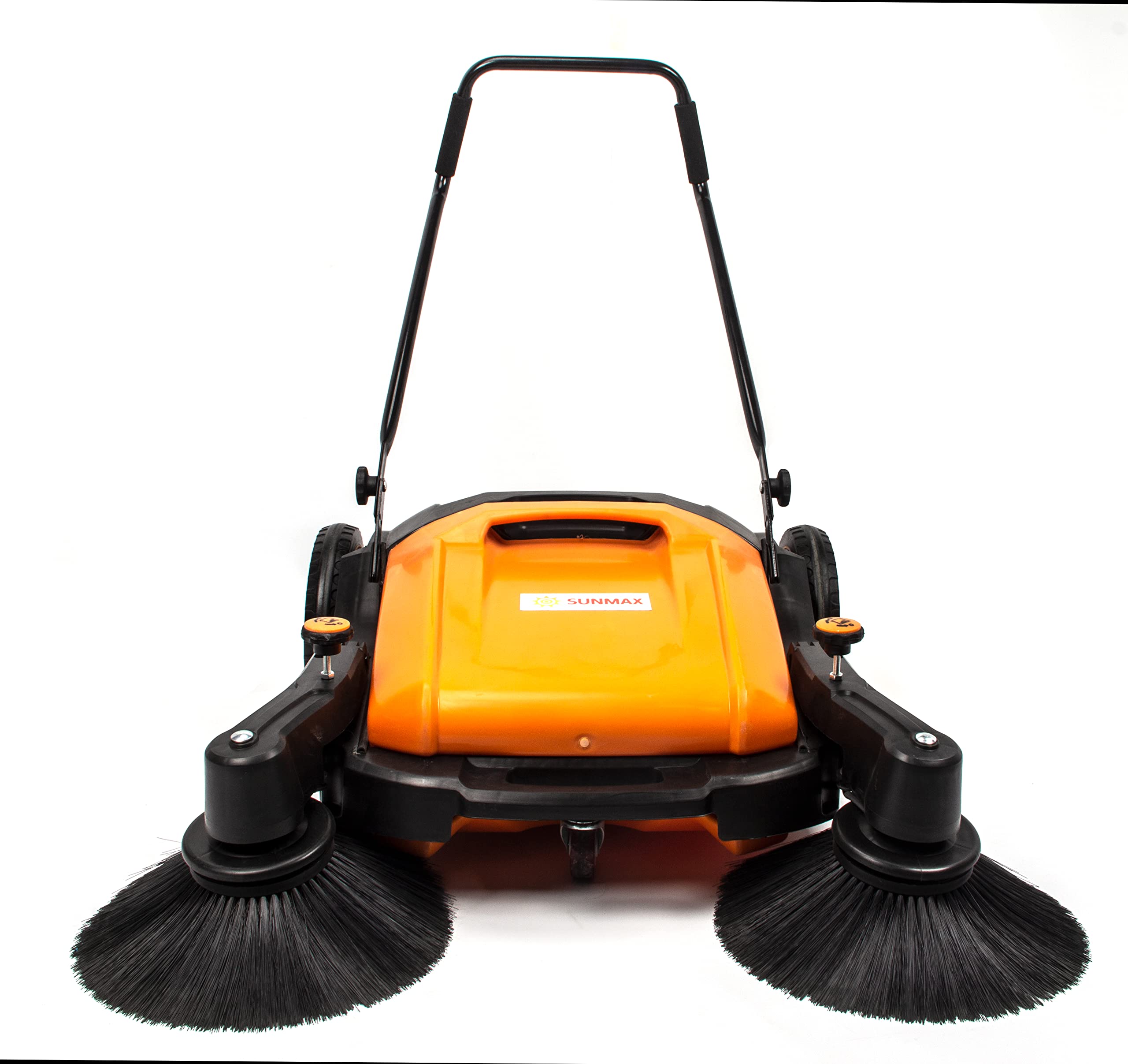 SUNMAX RT980 Industrial Floor Sweeper with Triple Brooms, 38