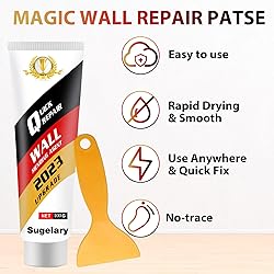 Drywall Patch Repair Kit with Scraper, Wall Spackle
