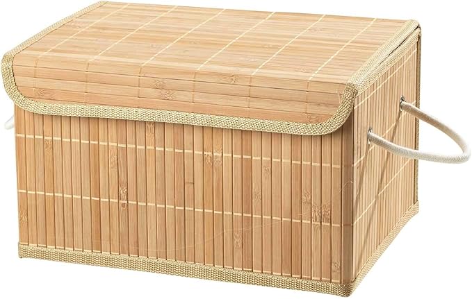 Home4You Aufbewahrungsbox Dekobox Aufbewahrungskiste | Naturfarben