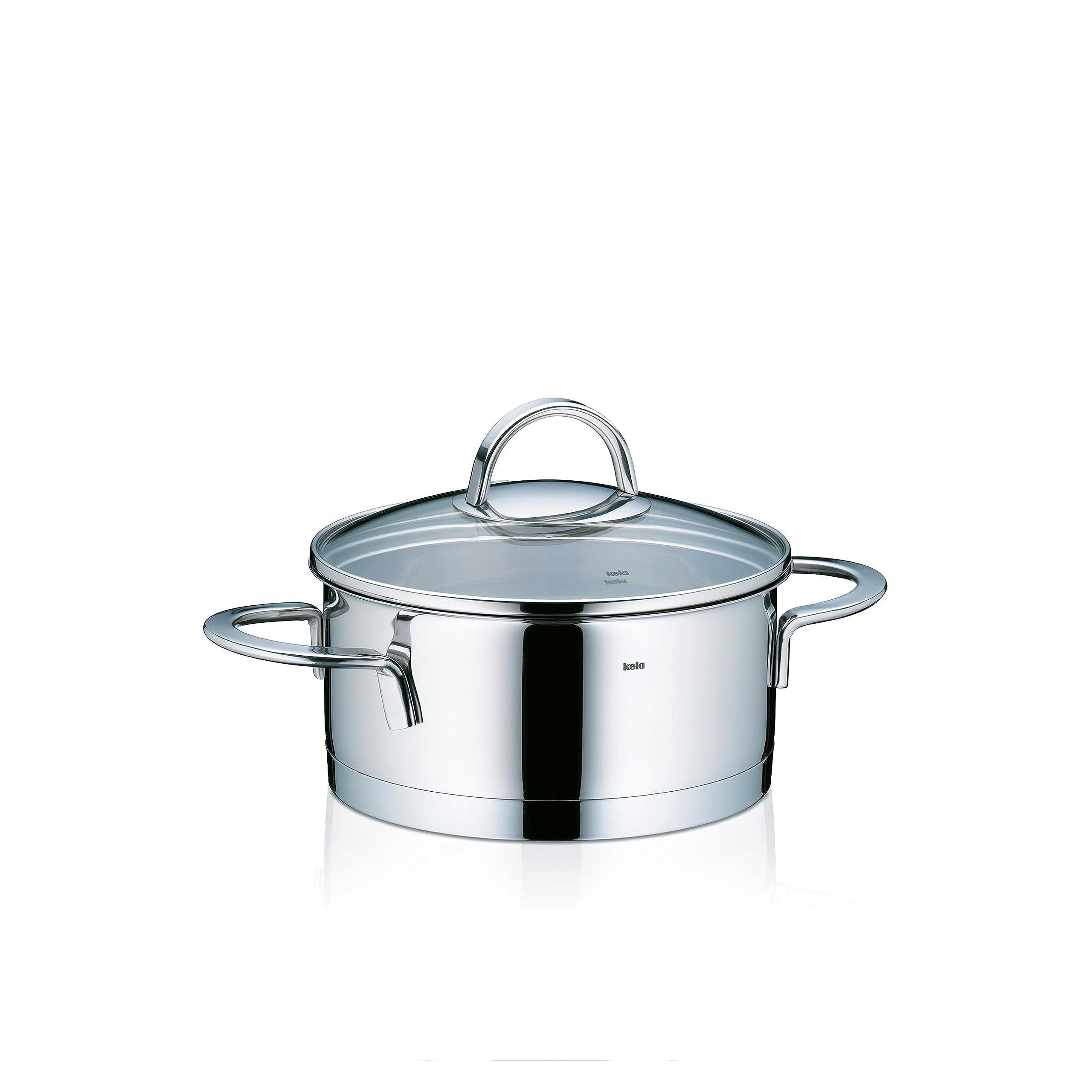 Kela "Cailin Sauce Pot, Stainless Steel, Silver shiny, 16 cm