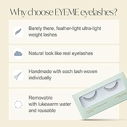 EYEME Eyelash NO.37 – 5 Set Pack, Short Natural