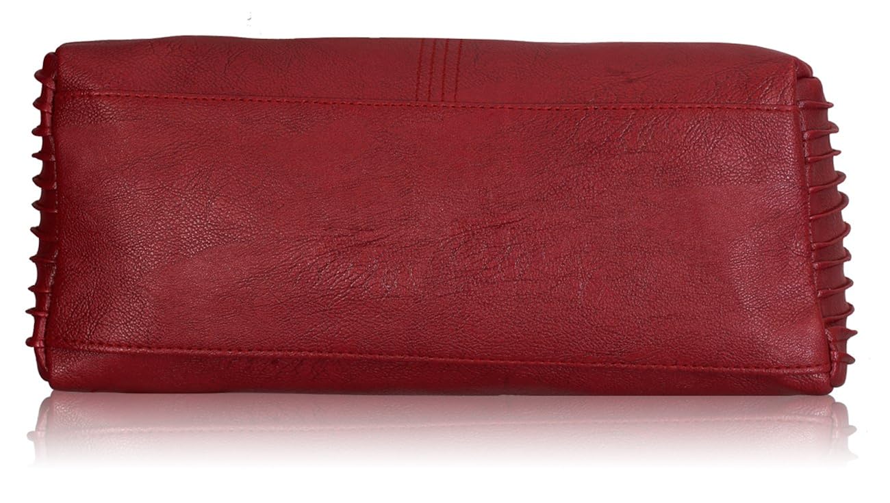 fantosy women's handbag (maroon) (fnb-444)