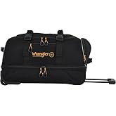 ATG Compass Rolling Travel Duffel Bag, Rich Black, 22-Inch