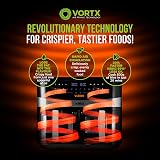 Tower T17100 Vortx Vizion 9L Double Basket Air Fryer Black view 6