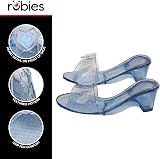 Rubies Blue Jelly Shoes Princess Kids Fancy Dress 4-6 Years 10-12 view 3