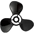 Quicksilver Black Diamond 3-Blade Aluminum Propeller - For Mercury and MerCruiser Engines