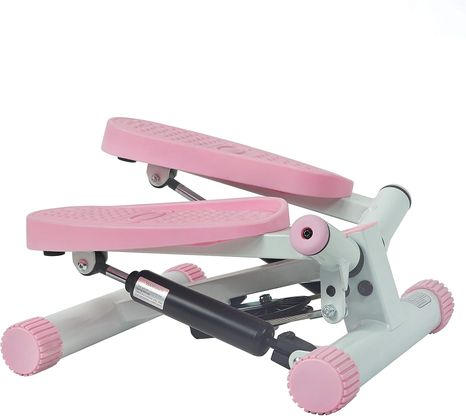 Sunny Health and Fitness Adjustable Twist Stepper, Pink : Step Machines : Sports & Outdoors