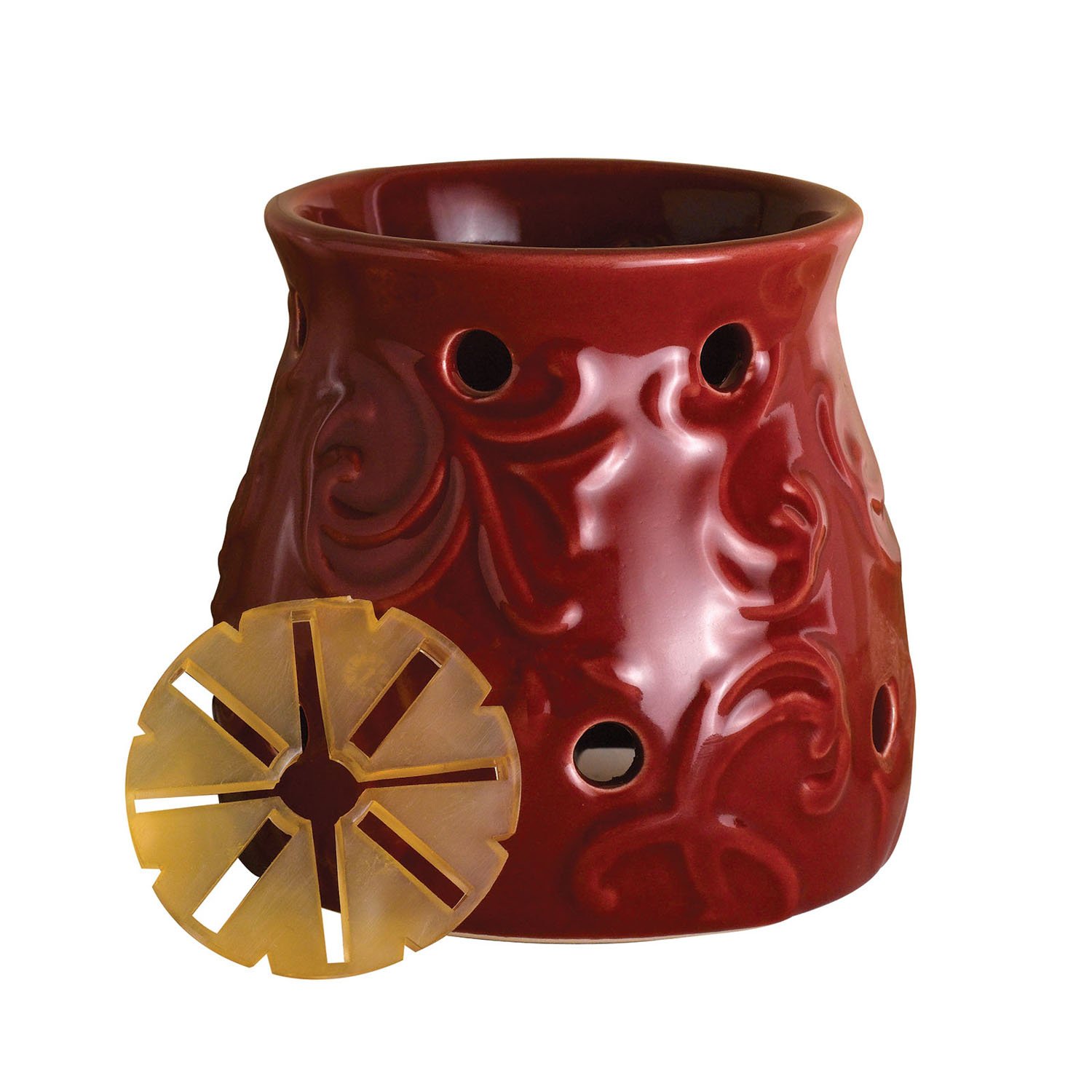 Westinghouse W200137 Square Ceramic WaxFree Warmer with Vanilla