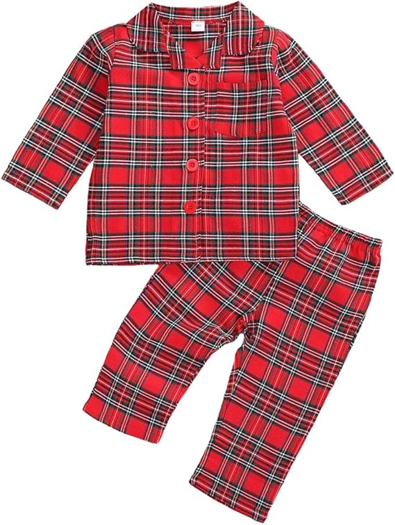 tartan baby sleepsuit