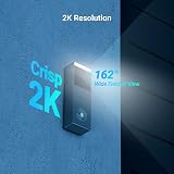 EZVIZ CP3 Pro 2K Solar Doorbell Camera 162° AI Detection 8GB Local view 2