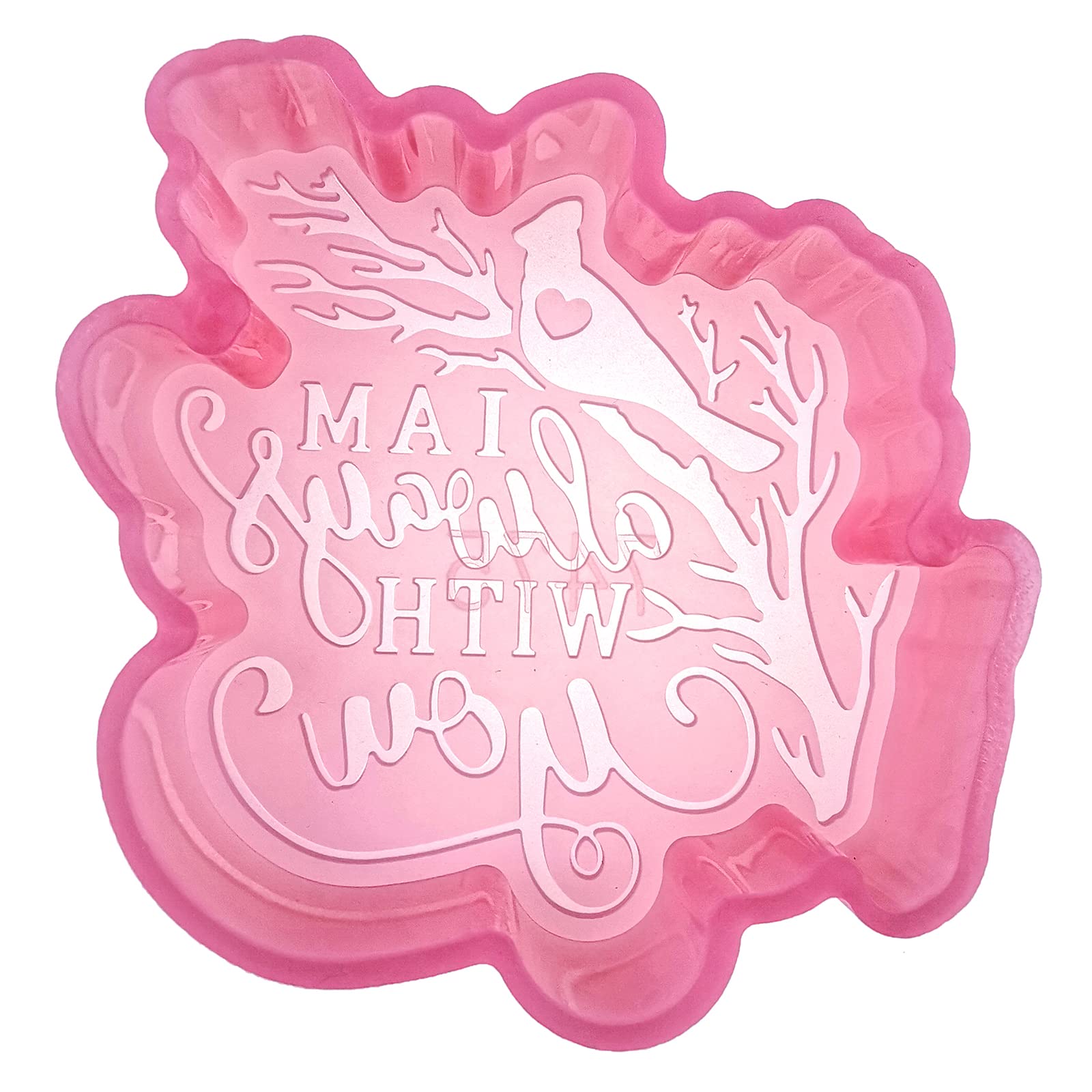 Photo 1 of (300 Design Optional) MUBYOK M275 Always with You Silicone Freshie Mold for Baking Aroma Beads Car Freshie Supplies