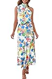 PRETTYGARDEN Women's 2025 Summer Satin Dress