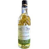 Delouis French Tarragon White Wine Vinegar 16.5 oz (Pack of 1) &ndash; Gourmet Estragon Vinegar for Cooking, Salad Dressings &amp; B&eacute;arnaise Sauce &ndash; Product of France