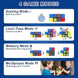 Pup Go Electronic Memory Game for Kids 8-13, Handheld Light Music Fidget Toy view 7