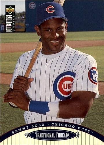 Amazon 1996 Collector s Choice Baseball Card 106 Sammy Sosa Collectibles Fine Art