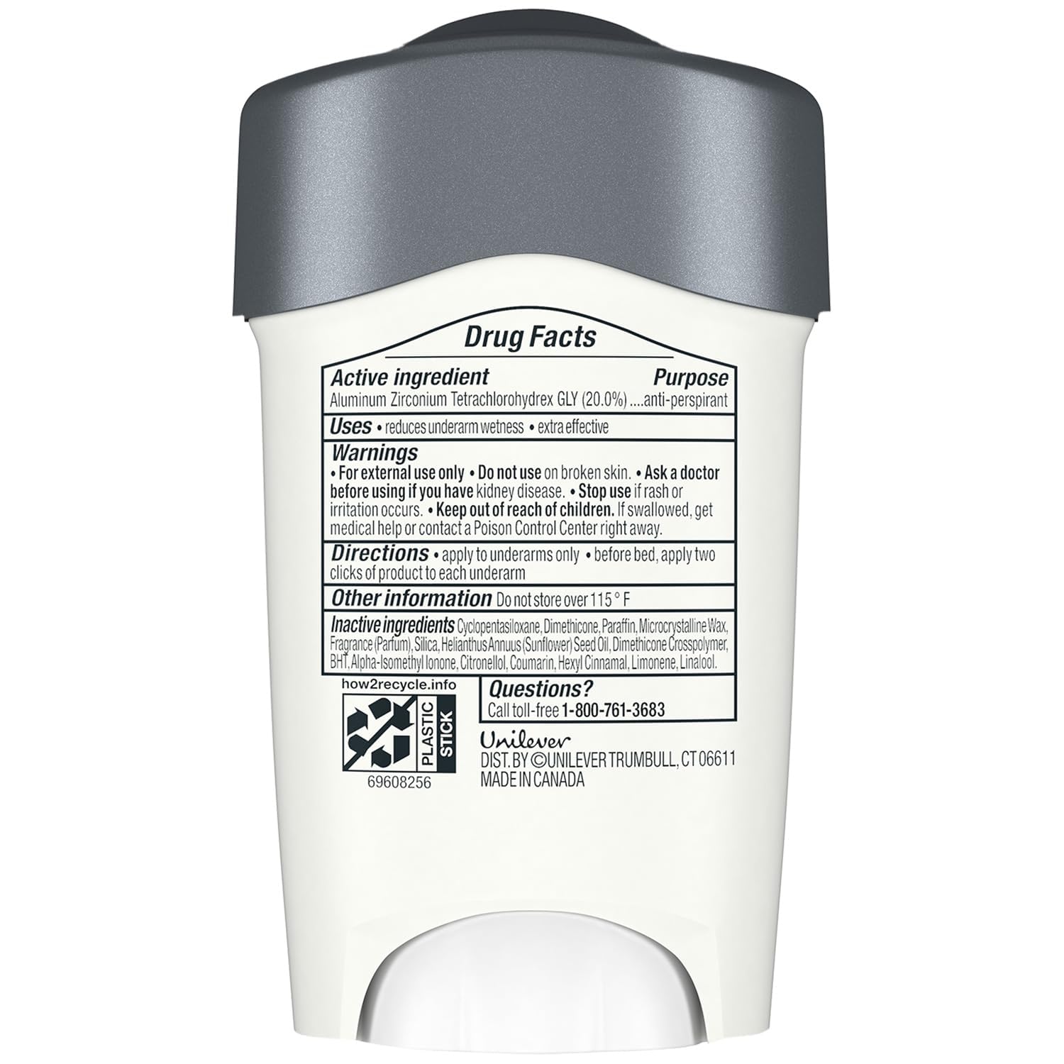 DOVE MEN + CARE Clinical Protection Antiperspirant Clean Comfort Stick for Men 96-Hour Sweat and Odor Protection Clinical Strength Antiperspirant with 1/4 Moisturizing Cream 1.7 oz