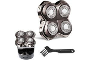 GORLENT Professional Replacement Head for Pitbulls Shaver Gold PRO/Silver PRO, Diamond PRO Series…Self-Sharpening Blades with Hypoallergenic Foil