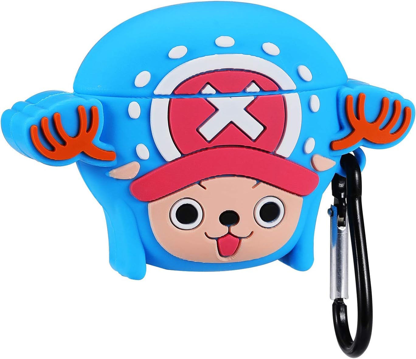 Coralogo Compatible with Airpods 1/2 Cute Case,3D Cartoon Animal Character Silicone Airpod Designer Skin Kawaii Funny Fun Cool Chic Keychain Design Cover Air pods Cases for Teens Girls Boys (Choba)