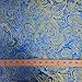 Metallic Paisley Brocade Fabric 60