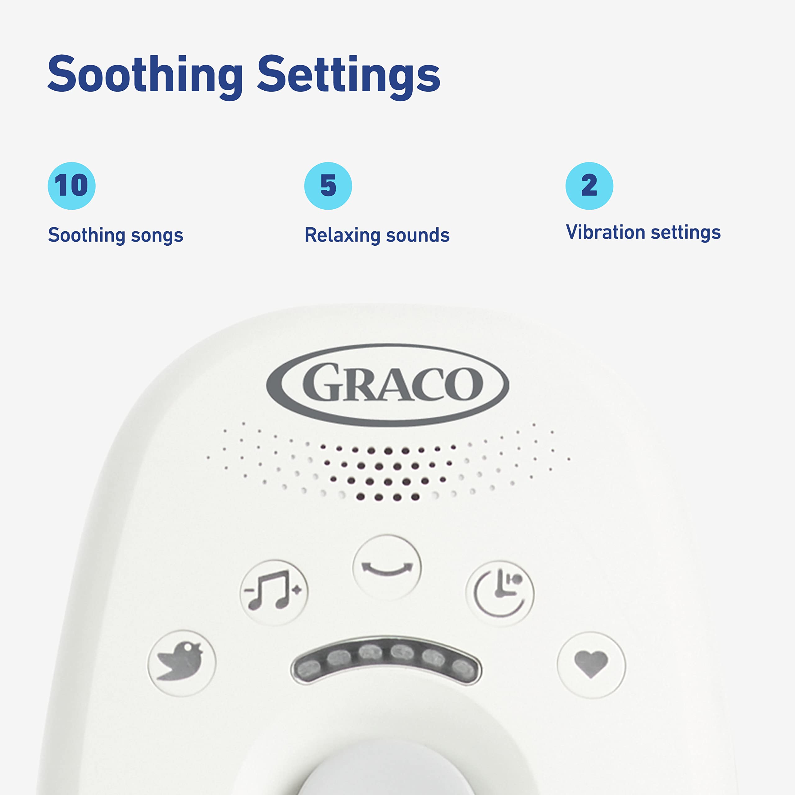 Graco Sway2Me Portable Baby Swing and Bouncer Seat with Music, Sounds, and Adjustable Settings, Watson Collection