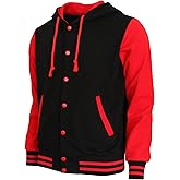 BCPOLO Hoodie Baseball Jacket Varsity Cotton Letterman Jacket