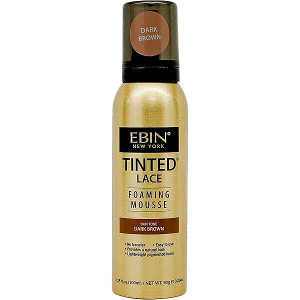 Amazon.com: EBIN NEW YORK Tinted Lace Foaming Mousse - Dark