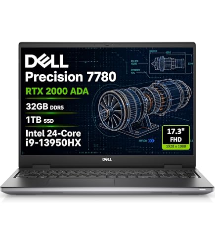 Amazon.com: Dell Precision 7780 Workstation Laptop (2023) | 17