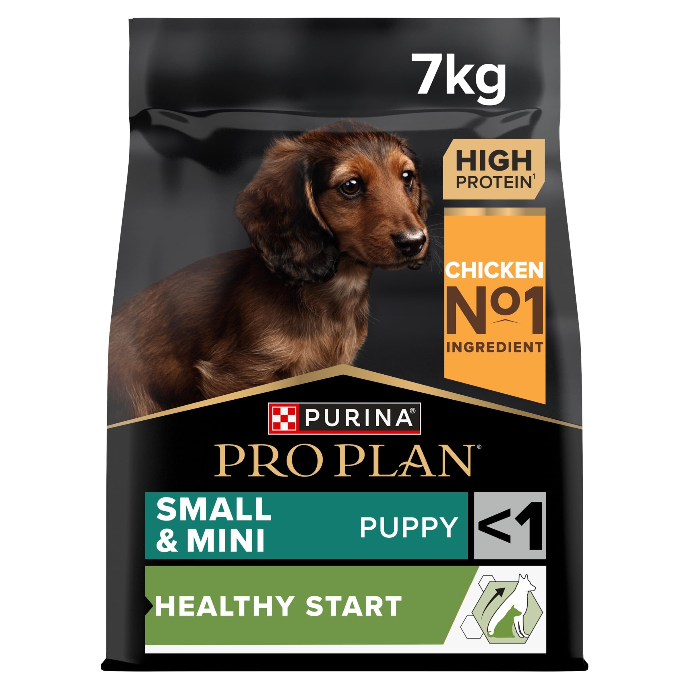 PRO PLAN Small & Mini Puppy Healthy Start Chicken Dry Dog Food 7kg