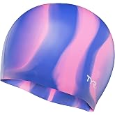 TYR Multi Color Silicone Adult Swim Cap