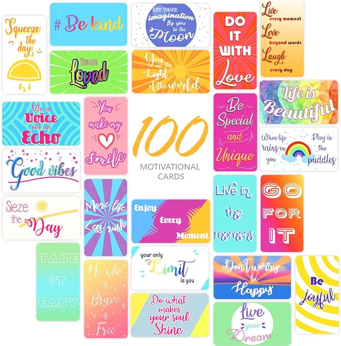 SpringFlower Inspirational Quote Cards