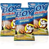 Boy Bawang Cornick, Adobo - Crispy Tasty &amp; Gluten-Free Corn Nuts 3.54 ounces (100g), 3 Pack