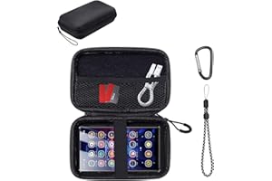 Carrying Case for MECHEN X56 MP3 Player- Hard Shell Protective Carrying Case, Portable Travel Storage Bag with Lanyard & Cara