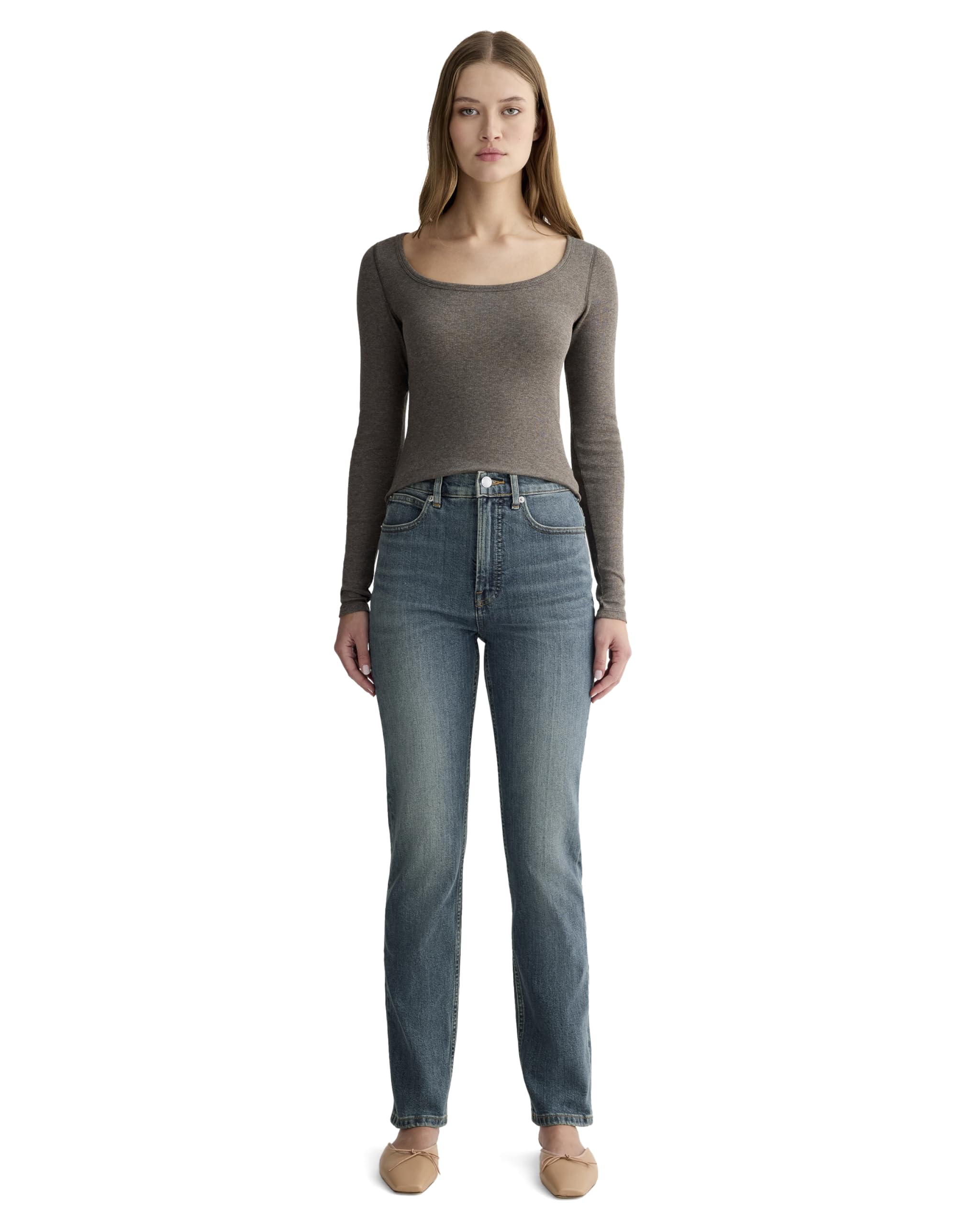 Everlane The Way-High® Slim Jean (31″ Inseam) – Indigo Blue 32